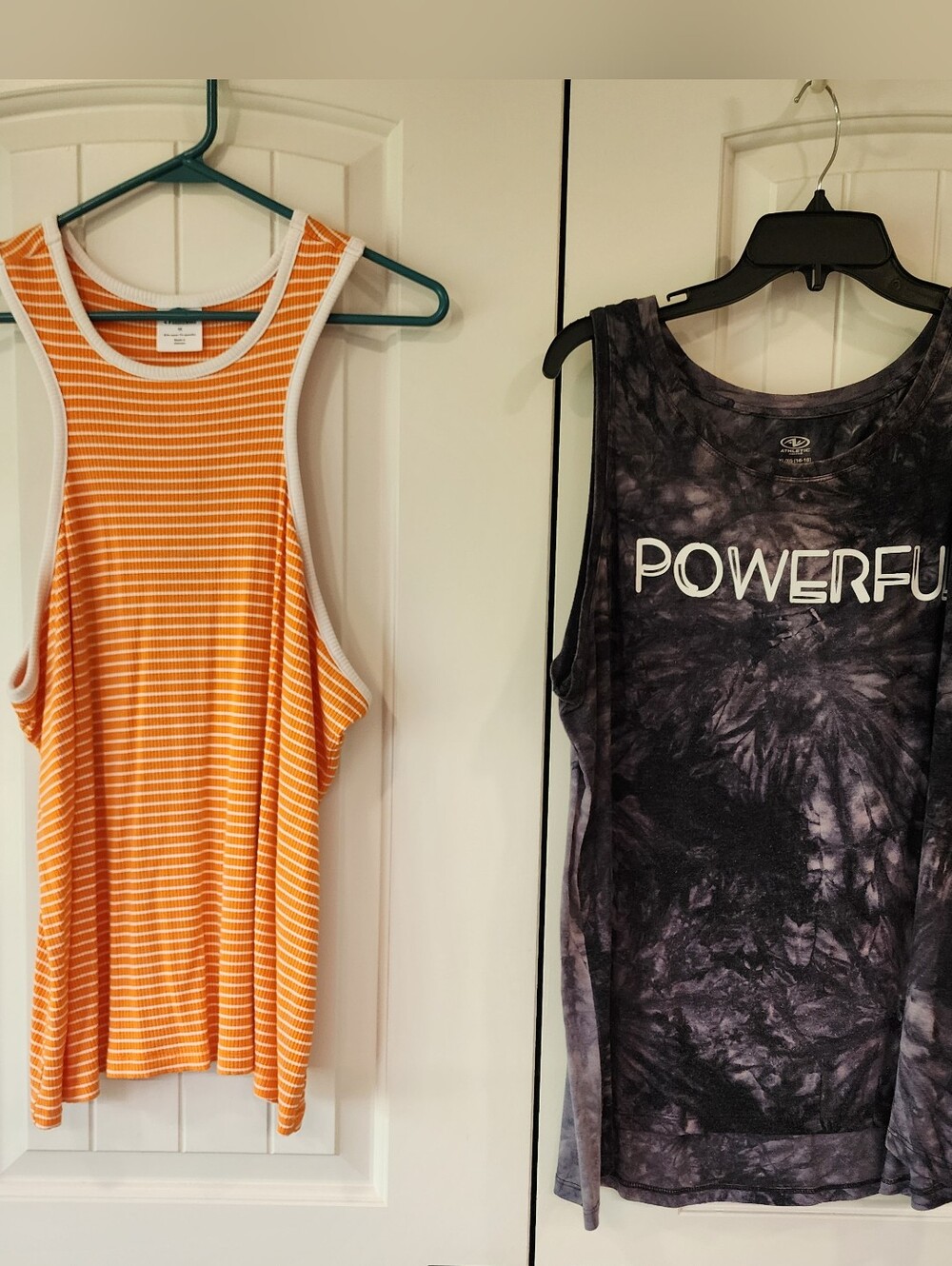 Two Workout Gym Shirts. Sizes 1X And XL.